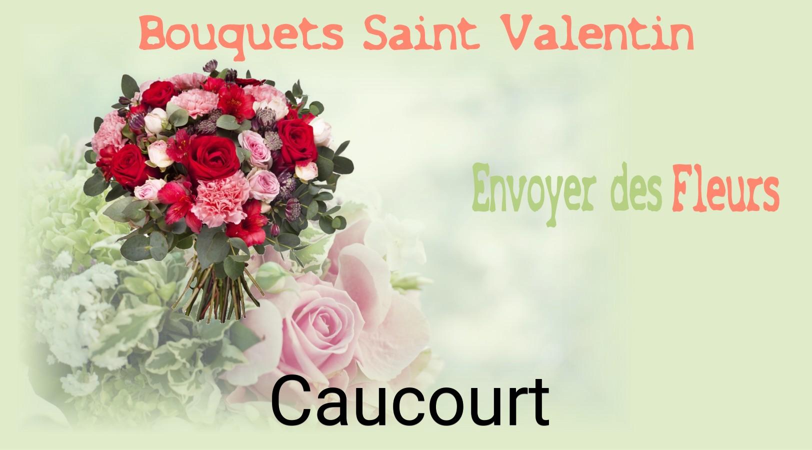 Roses de Saint-Valentin livrées à Caucourt